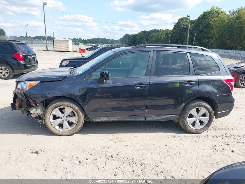 2015 Subaru Forester 2.5I Premium VIN: JF2SJADC7FH539078 Lot: 40295724