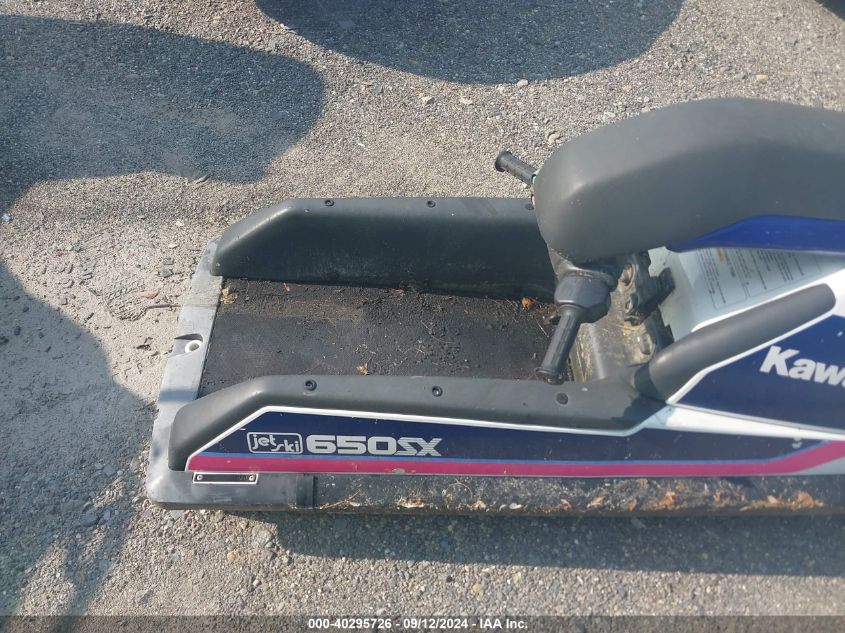 1989 Kawasaki Jetski VIN: KAW70727C989 Lot: 40295726