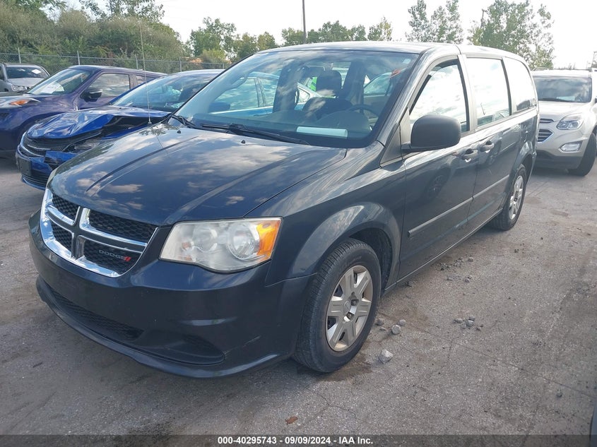 2013 DODGE GRAND CARAVAN SE - 2C4RDGBGXDR593070