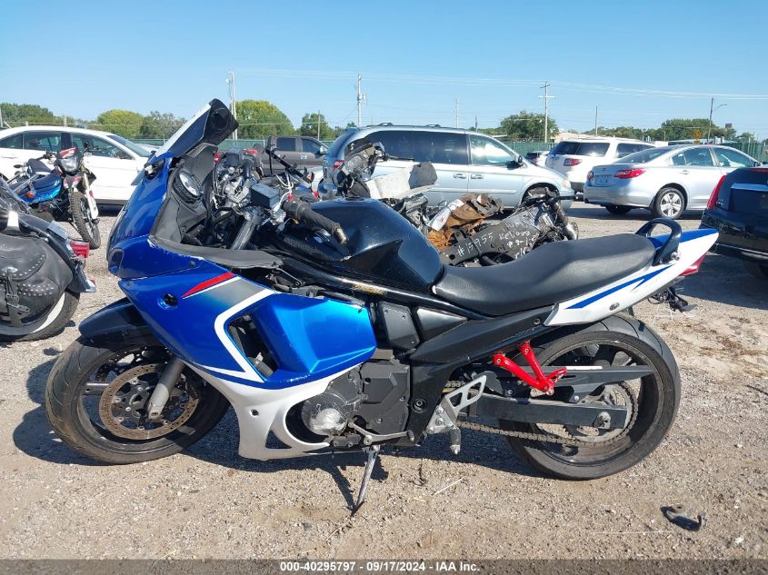 2008 Suzuki Gsx650 F VIN: JS1GP74A882101450 Lot: 40295797