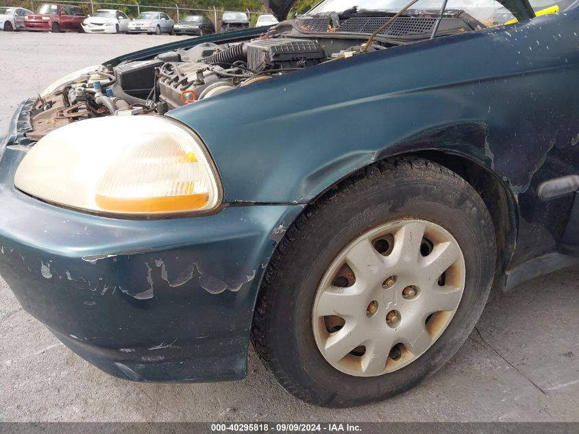 1998 Honda Civic Lx VIN: 2HGEJ6670WH609802 Lot: 40295818