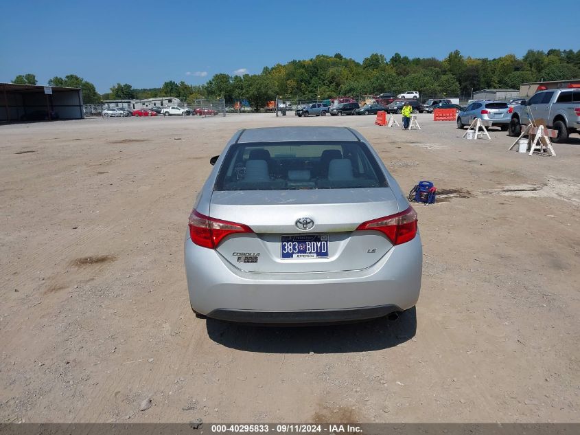 2017 Toyota Corolla Le VIN: 2T1BURHEXHC860264 Lot: 40295833