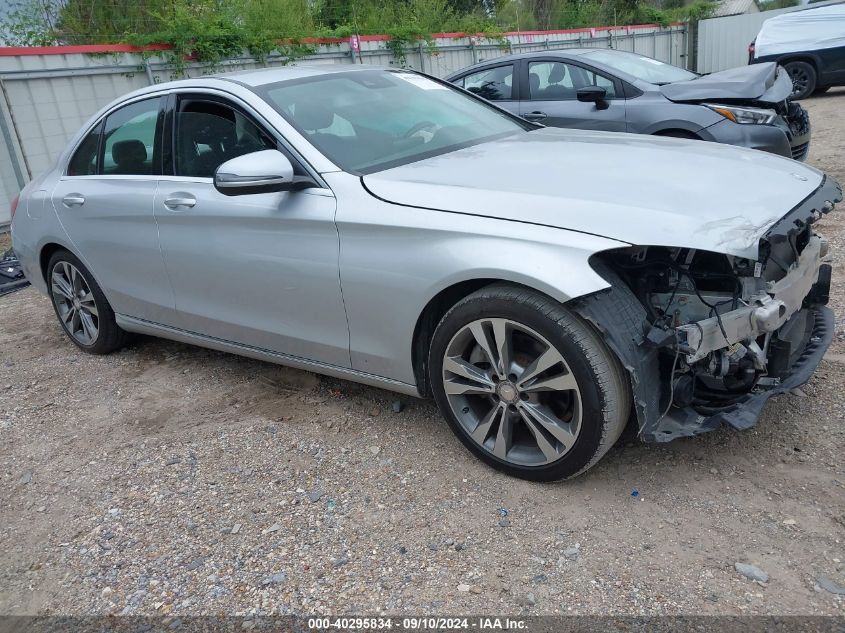 55SWF4JB6GU123487 2016 MERCEDES-BENZ C CLASS - Image 1