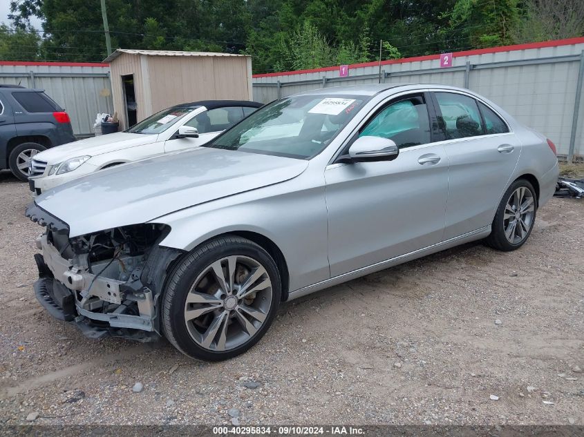 55SWF4JB6GU123487 2016 MERCEDES-BENZ C CLASS - Image 2