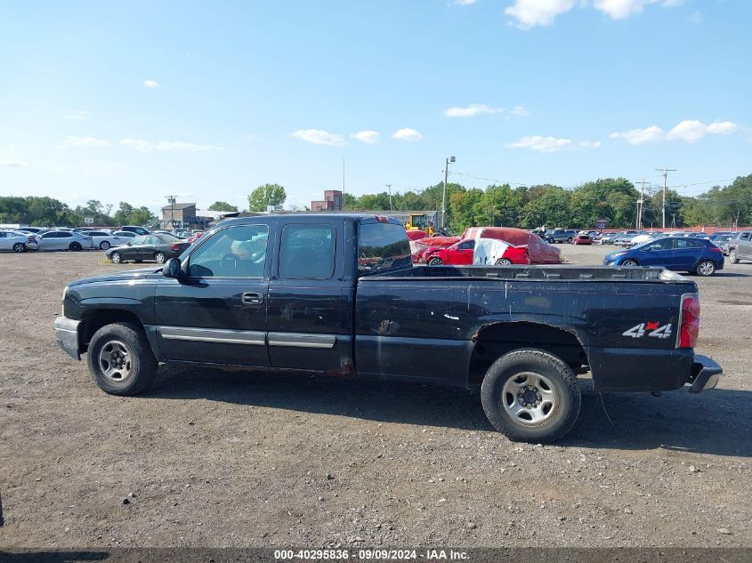 2004 Chevrolet Silverado 1500 Ls VIN: 1GCEK19VX4E355593 Lot: 40295836