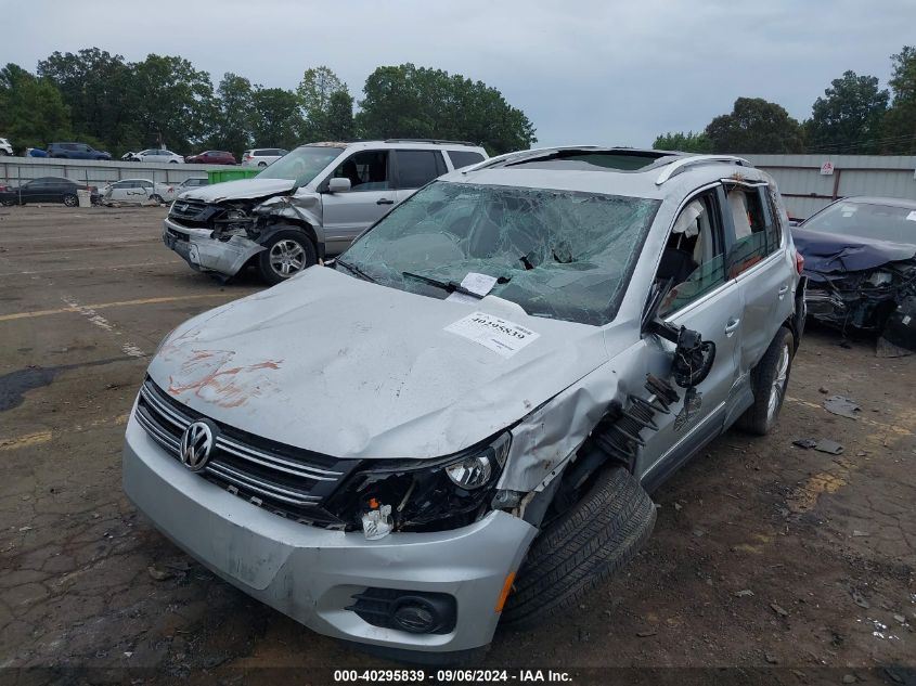 2015 Volkswagen Tiguan Sel VIN: WVGAV7AX3FW514579 Lot: 40295839