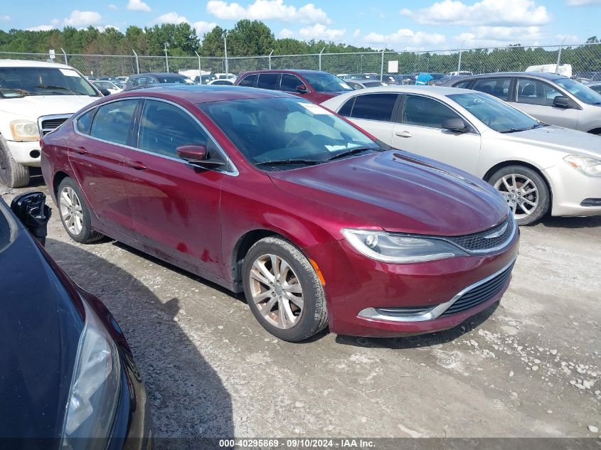 2015 CHRYSLER 200