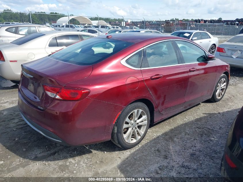 VIN 1C3CCCAB7FN642463 2015 CHRYSLER 200 no.4