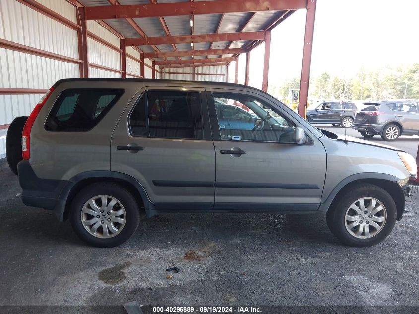 2006 Honda Cr-V Ex VIN: JHLRD78876C041539 Lot: 40295889