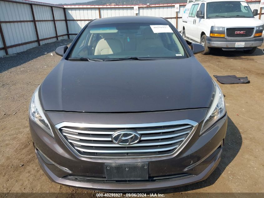 2015 Hyundai Sonata Se VIN: 5NPE24AF0FH200544 Lot: 40295927