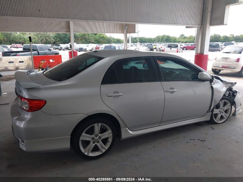 2013 Toyota Corolla S VIN: 5YFBU4EE7DP092910 Lot: 40295991