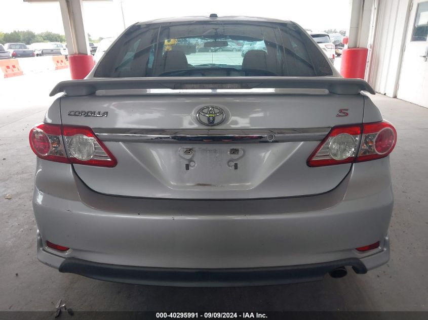 2013 Toyota Corolla S VIN: 5YFBU4EE7DP092910 Lot: 40295991