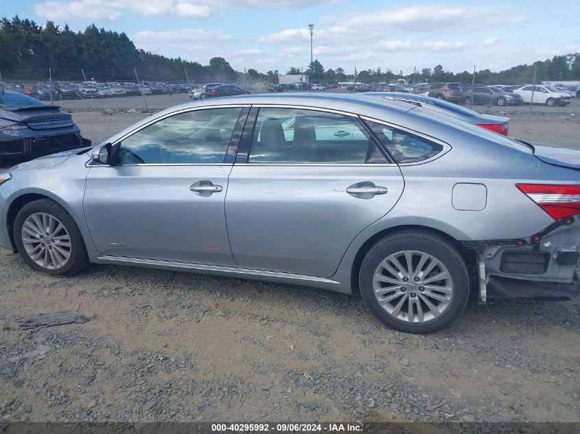 2015 Toyota Avalon Hybrid Xle Touring VIN: 4T1BD1EB7FU041042 Lot: 40295992