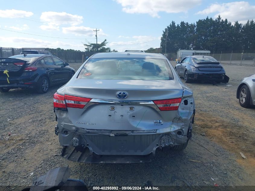 2015 Toyota Avalon Hybrid Xle Touring VIN: 4T1BD1EB7FU041042 Lot: 40295992