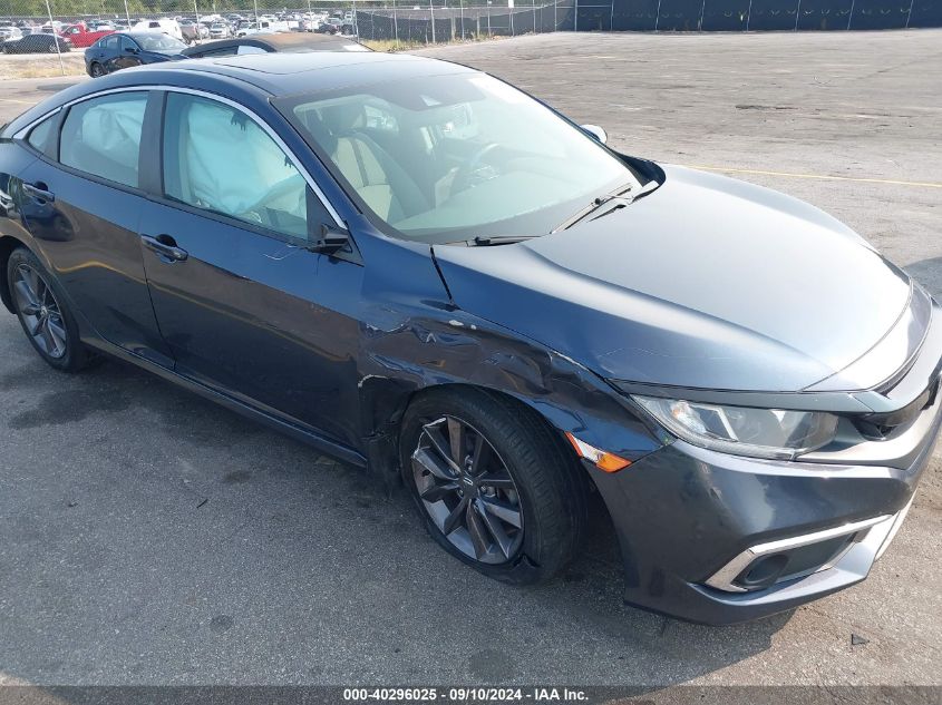 2020 Honda Civic Ex VIN: 19XFC1F34LE019168 Lot: 40296025