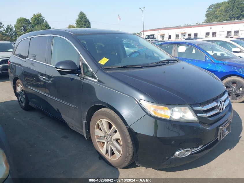 2014 Honda Odyssey Touring/Touring Elite VIN: 5FNRL5H92EB086371 Lot: 40296042