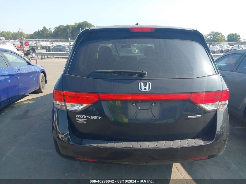 2014 Honda Odyssey Touring/Touring Elite VIN: 5FNRL5H92EB086371 Lot: 40296042