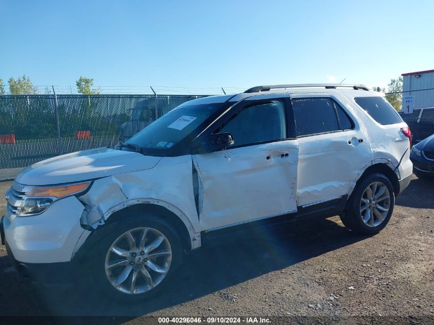 2014 Ford Explorer Xlt VIN: 1FM5K8D89EGA21549 Lot: 40296046