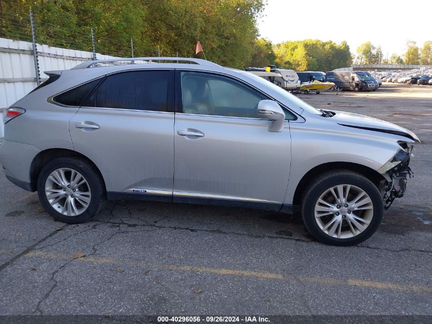 2011 Lexus Rx 450H 450 VIN: JTJBC1BA7B2043203 Lot: 40296056