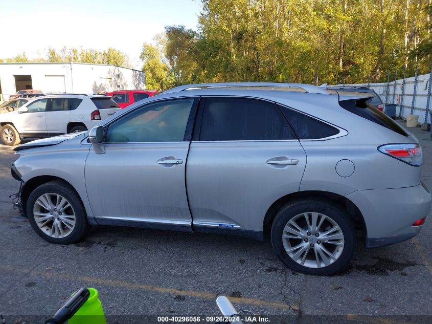 2011 Lexus Rx 450H 450 VIN: JTJBC1BA7B2043203 Lot: 40296056