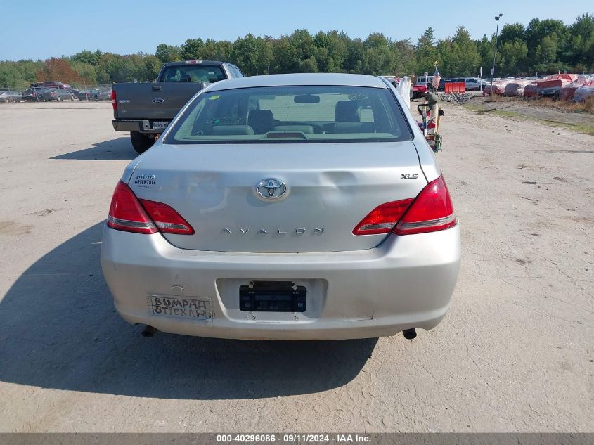 2005 Toyota Avalon Xls VIN: 4T1BK36B65U014820 Lot: 40296086