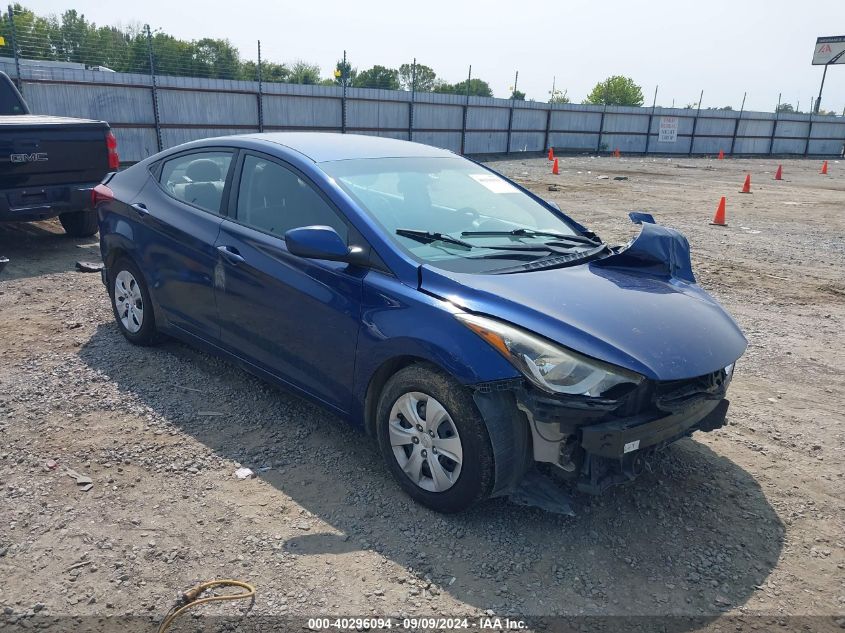 5NPDH4AE3GH752106 2016 HYUNDAI ELANTRA - Image 1