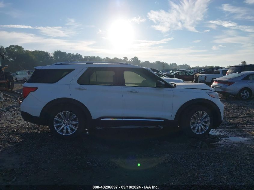 2021 Ford Explorer Limited VIN: 1FMSK7FH4MGA12542 Lot: 40296097