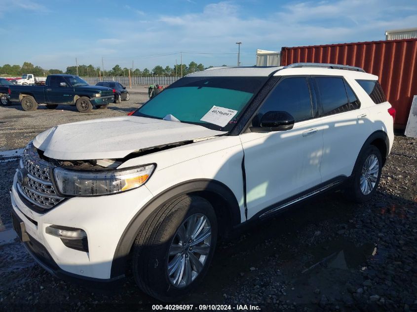 2021 Ford Explorer Limited VIN: 1FMSK7FH4MGA12542 Lot: 40296097