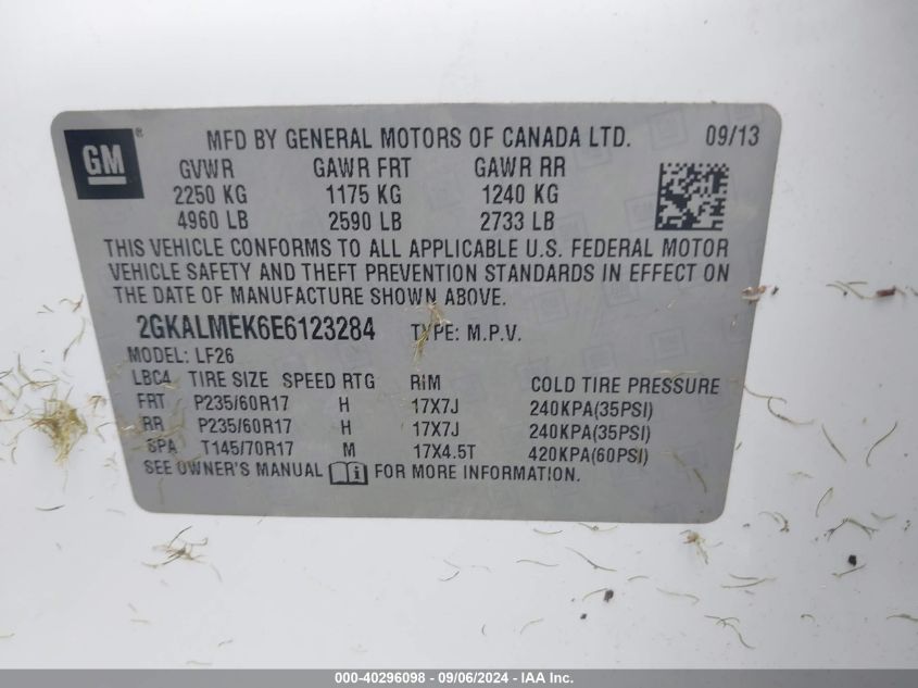 2GKALMEK6E6123284 2014 GMC Terrain Sle-1