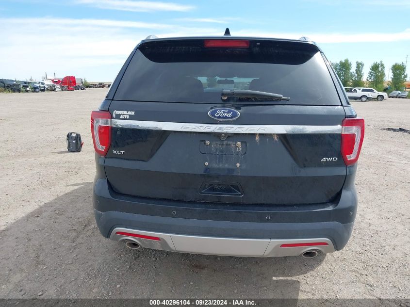 1FM5K8D80HGA87704 2017 Ford Explorer Xlt