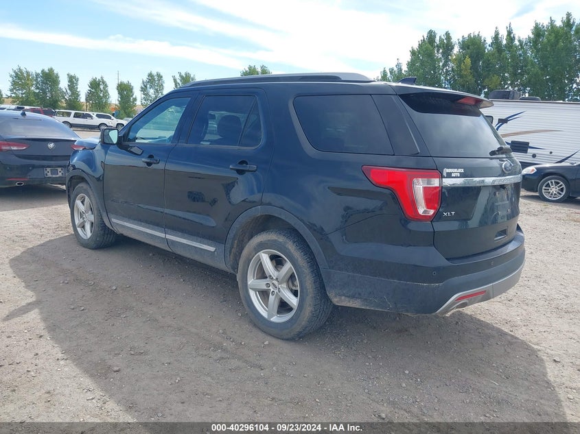 VIN 1FM5K8D80HGA87704 2017 FORD EXPLORER XLT