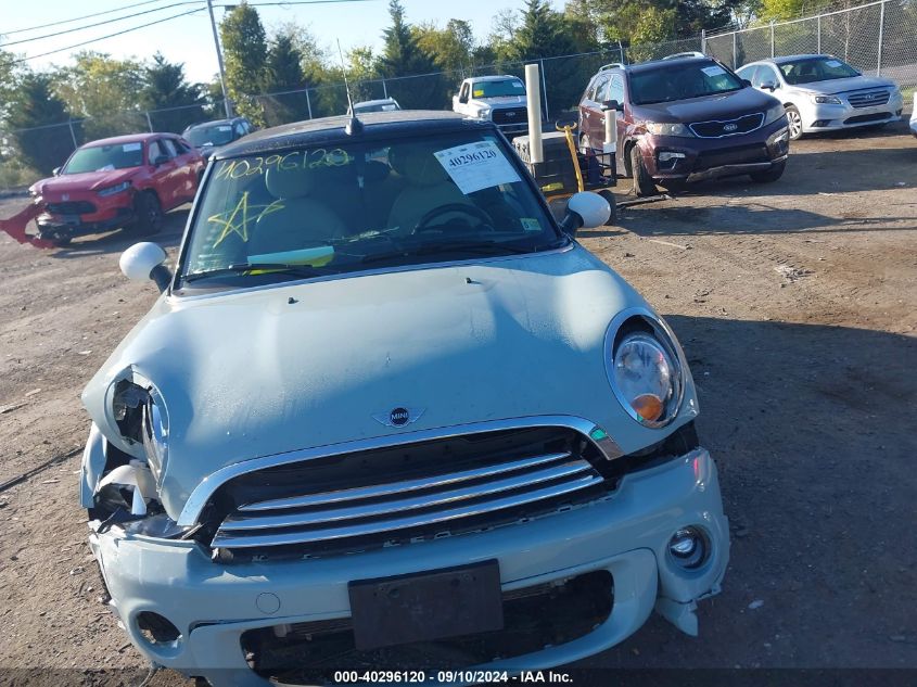 2013 Mini Convertible VIN: WMWZN3C50DT568963 Lot: 40296120