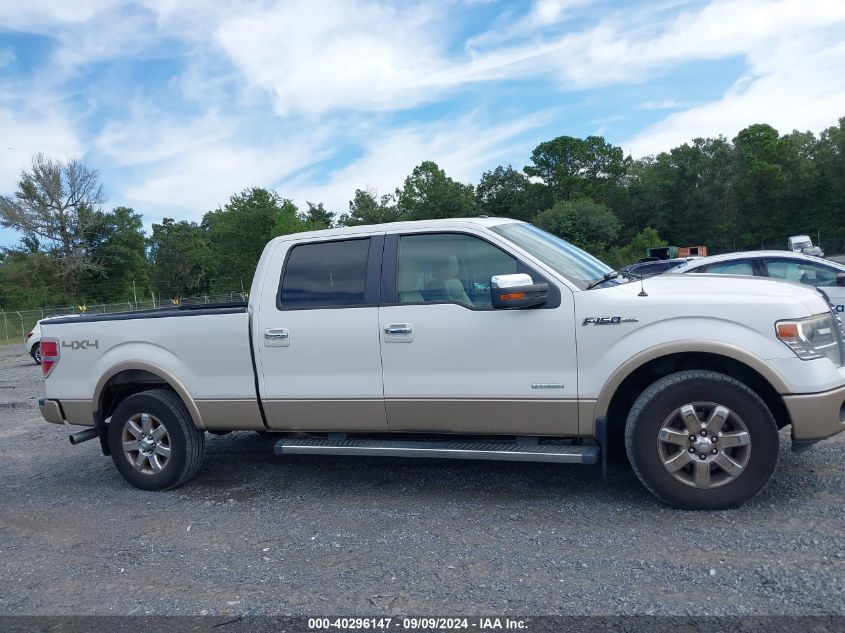 2013 Ford F-150 Lariat VIN: 1FTFW1ET6DFA59199 Lot: 40296147