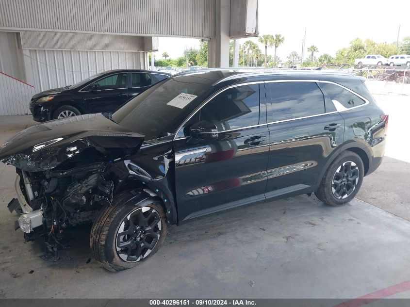 2024 Kia Sorento S VIN: 5XYRL4JC2RG292126 Lot: 40296151