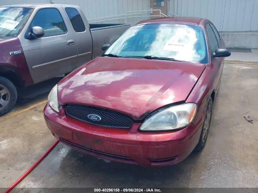 2006 Ford Taurus Se VIN: 1FAFP53U96A110474 Lot: 40296158