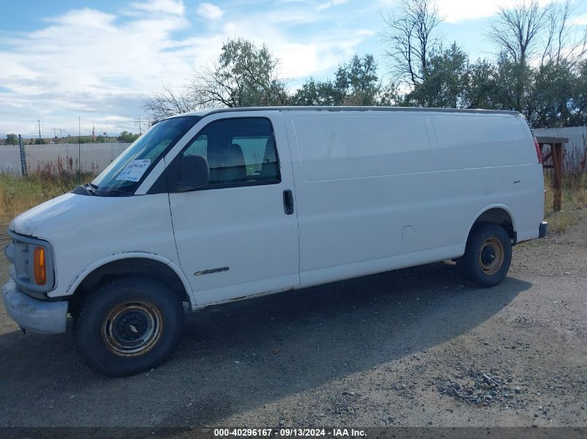 1997 Chevrolet Chevy Van VIN: 1GCGG29R6V1031696 Lot: 40296167