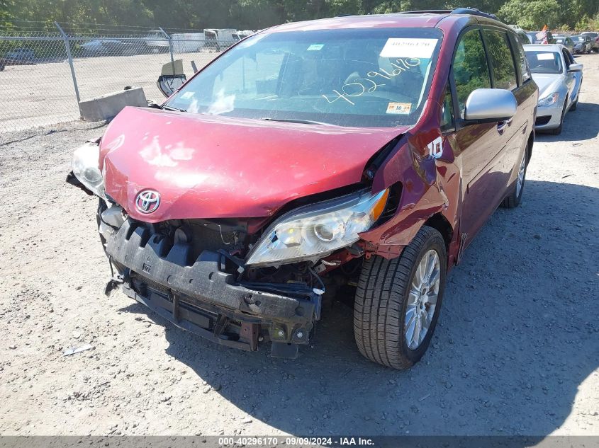 5TDDK3DC7FS128386 2015 Toyota Sienna Xle Premium 7 Passenger