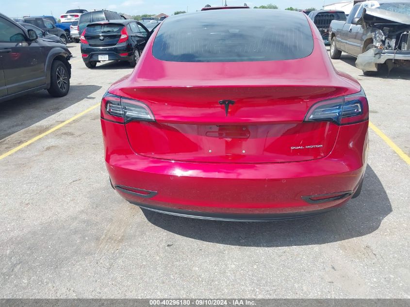 2018 Tesla Model 3 VIN: 5YJ3E1EB8JF099698 Lot: 40296180