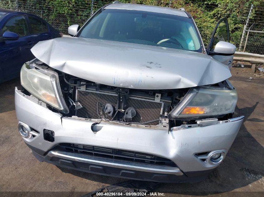 2015 Nissan Pathfinder Sv VIN: 5N1AR2MN1FC682904 Lot: 40296184