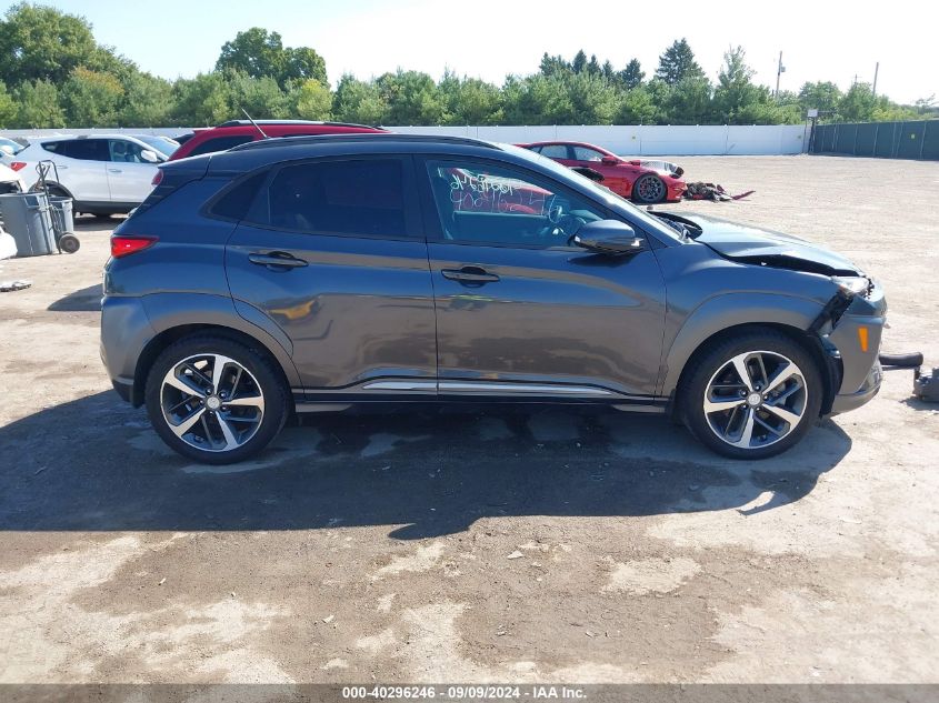 2018 Hyundai Kona Limited VIN: KM8K33A54JU099861 Lot: 40296246