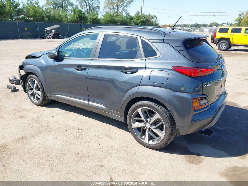 2018 Hyundai Kona Limited VIN: KM8K33A54JU099861 Lot: 40296246