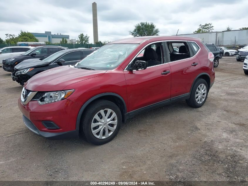 KNMAT2MV8GP716725 2016 NISSAN ROGUE - Image 2