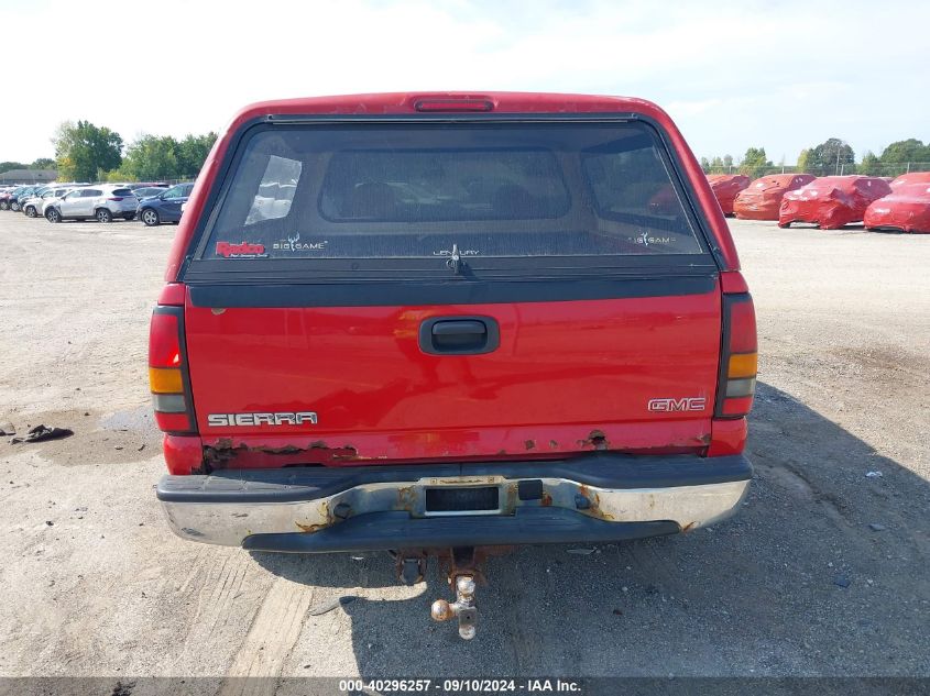 2007 GMC Sierra 1500 Classic K1500 Classic VIN: 1GTEK19ZX7Z200140 Lot: 40296257