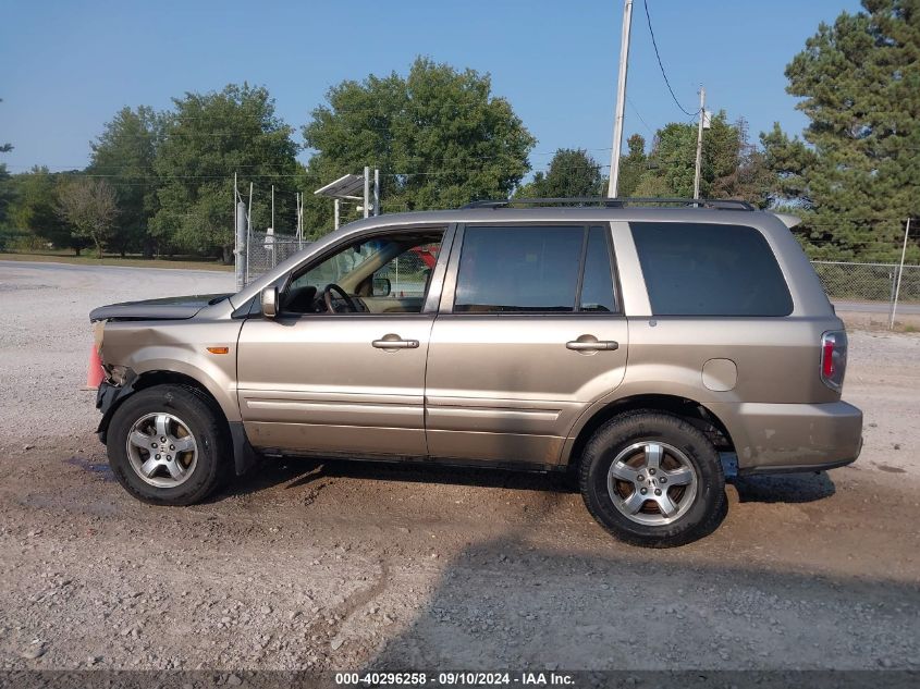 2006 Honda Pilot Ex VIN: 5FNYF28416B023432 Lot: 40296258