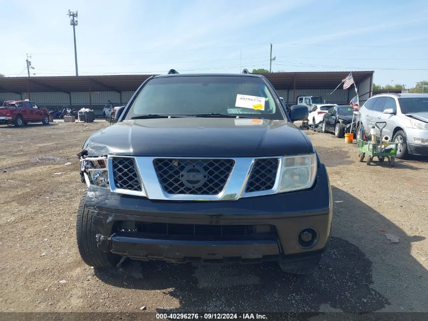 5N1AR18WX6C607647 2006 Nissan Pathfinder S