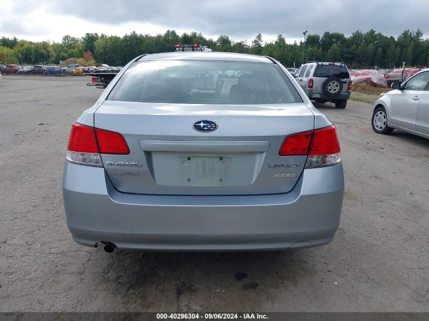 2013 Subaru Legacy 2.5I VIN: 4S3BMBA67D3011061 Lot: 40296304