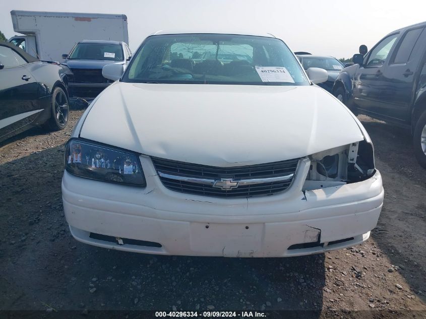 2004 Chevrolet Impala Ls VIN: 2G1WH52K449331635 Lot: 40296334