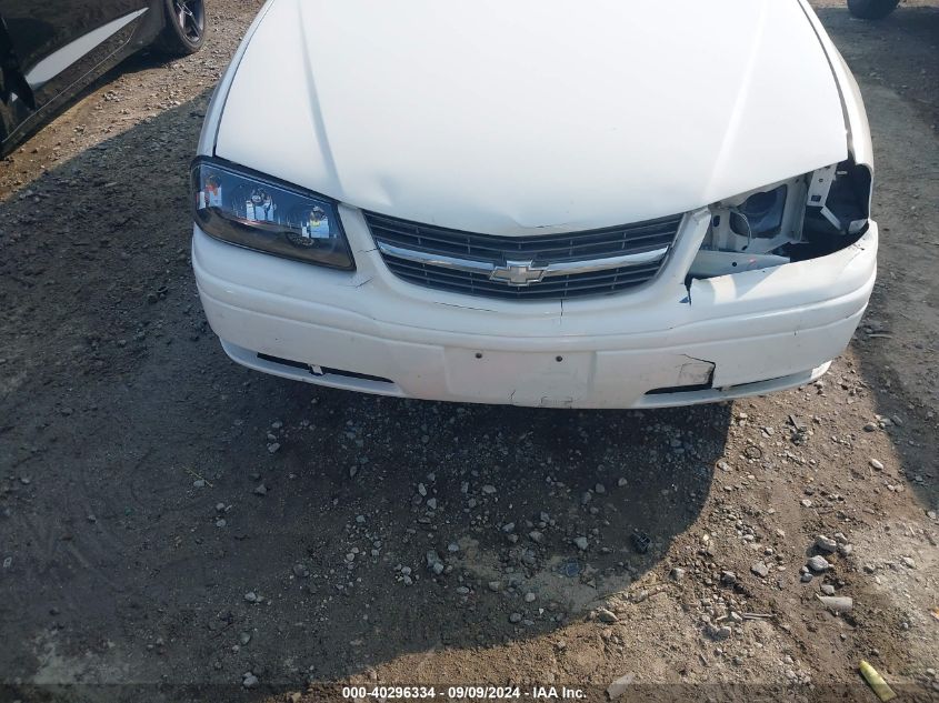 2004 Chevrolet Impala Ls VIN: 2G1WH52K449331635 Lot: 40296334