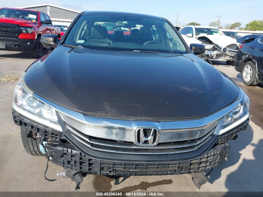 1HGCR2F85GA052256 2016 Honda Accord Ex-L