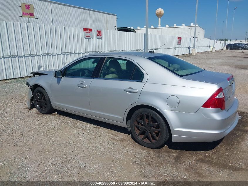 2010 Ford Fusion Sel VIN: 3FAHP0JA5AR321030 Lot: 40296350